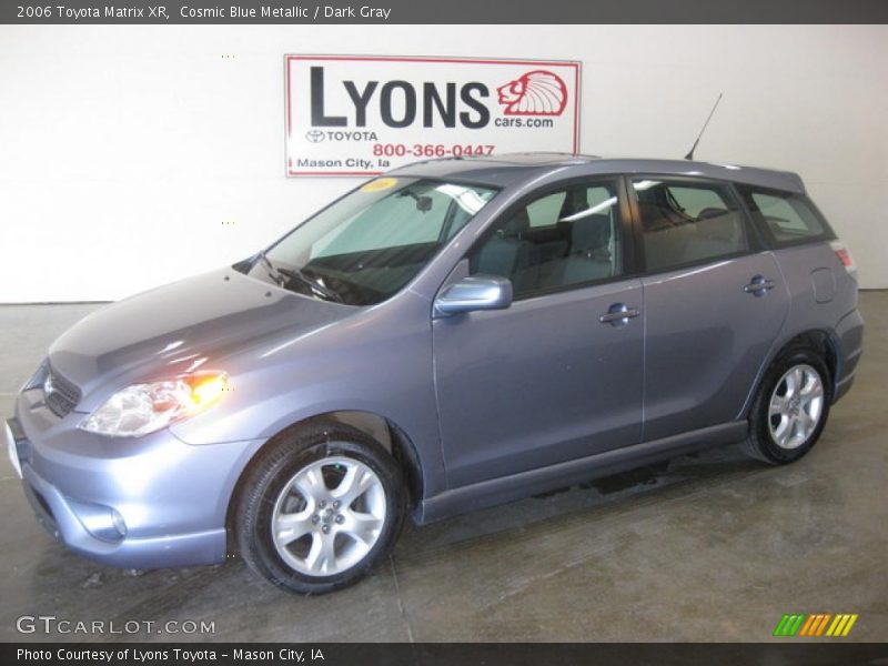 Cosmic Blue Metallic / Dark Gray 2006 Toyota Matrix XR