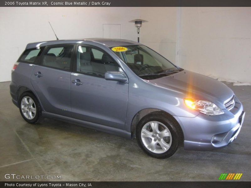 Cosmic Blue Metallic / Dark Gray 2006 Toyota Matrix XR