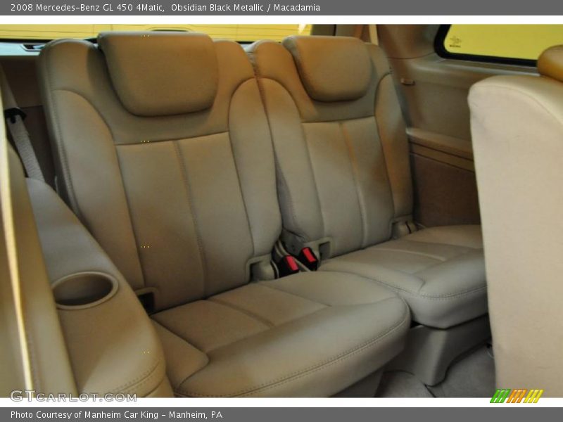 Obsidian Black Metallic / Macadamia 2008 Mercedes-Benz GL 450 4Matic