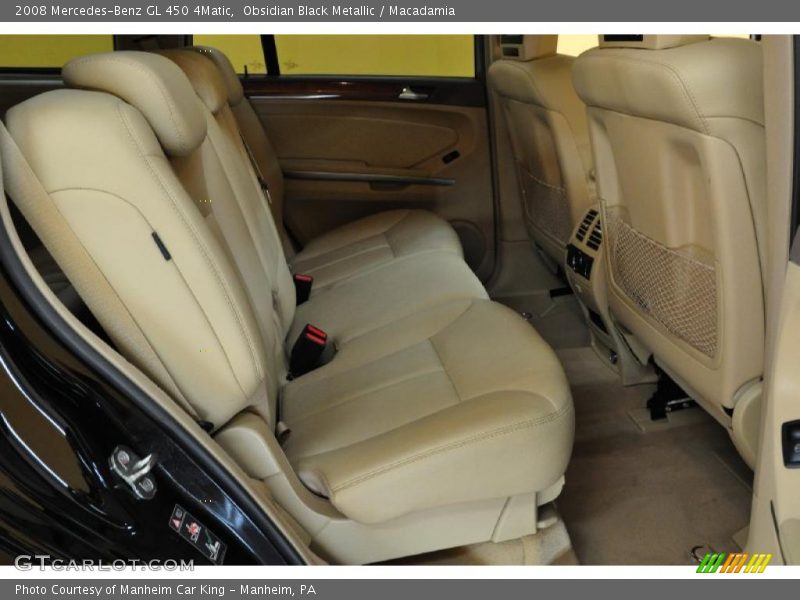 Obsidian Black Metallic / Macadamia 2008 Mercedes-Benz GL 450 4Matic
