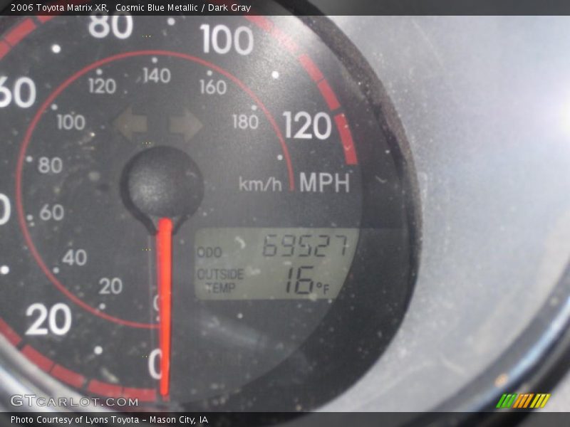Cosmic Blue Metallic / Dark Gray 2006 Toyota Matrix XR