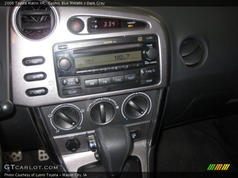 Cosmic Blue Metallic / Dark Gray 2006 Toyota Matrix XR