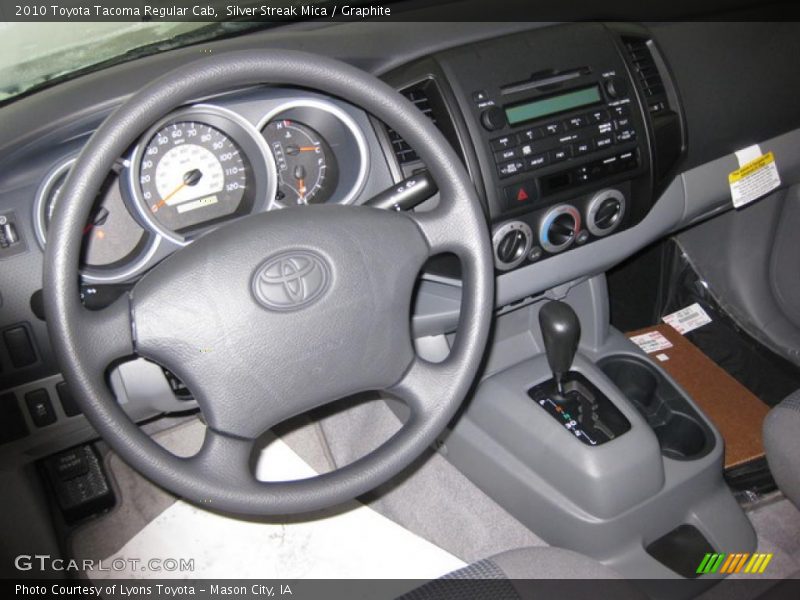 Silver Streak Mica / Graphite 2010 Toyota Tacoma Regular Cab