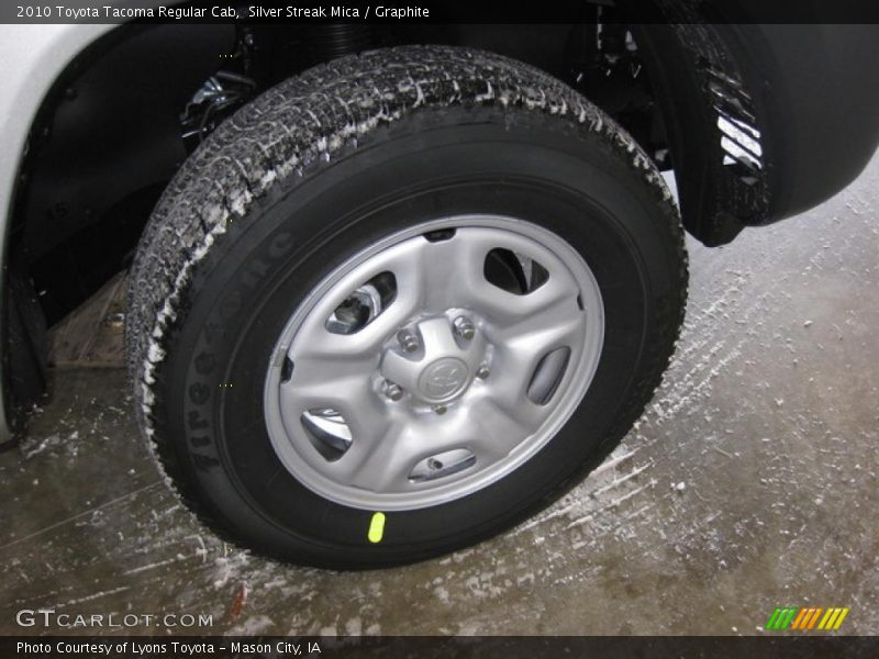 Silver Streak Mica / Graphite 2010 Toyota Tacoma Regular Cab