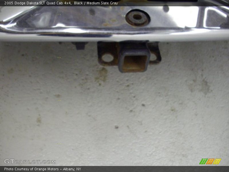 Black / Medium Slate Gray 2005 Dodge Dakota SLT Quad Cab 4x4