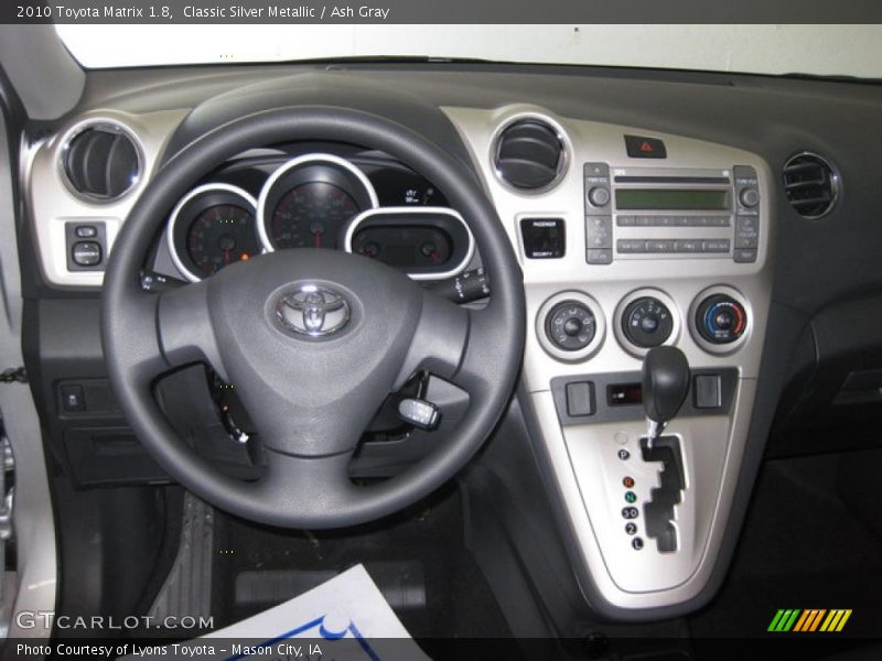 Classic Silver Metallic / Ash Gray 2010 Toyota Matrix 1.8