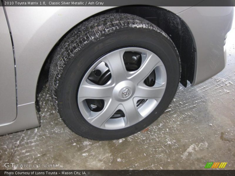 Classic Silver Metallic / Ash Gray 2010 Toyota Matrix 1.8