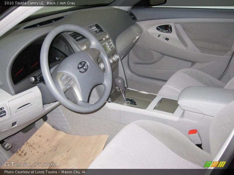 Black / Ash Gray 2010 Toyota Camry LE