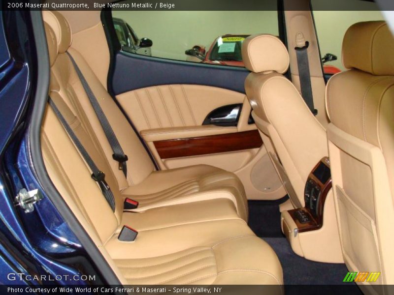 Blue Nettuno Metallic / Beige 2006 Maserati Quattroporte
