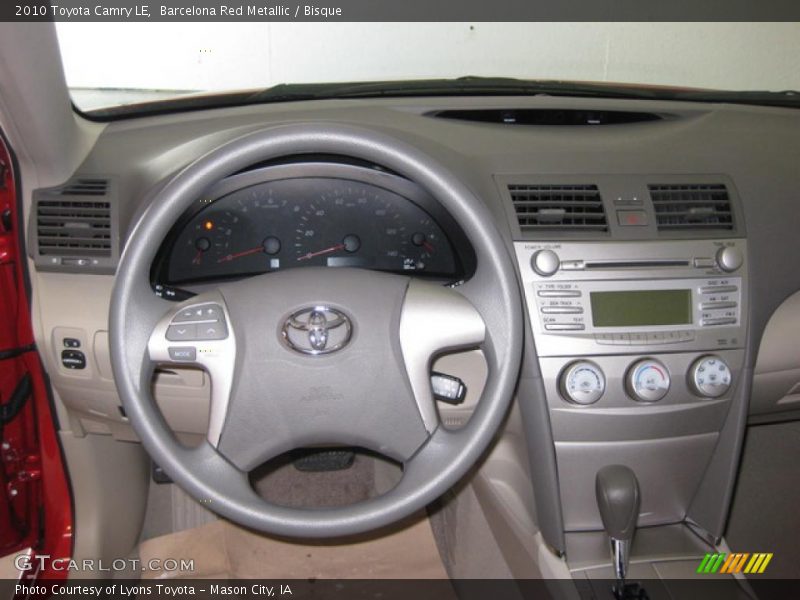 Barcelona Red Metallic / Bisque 2010 Toyota Camry LE