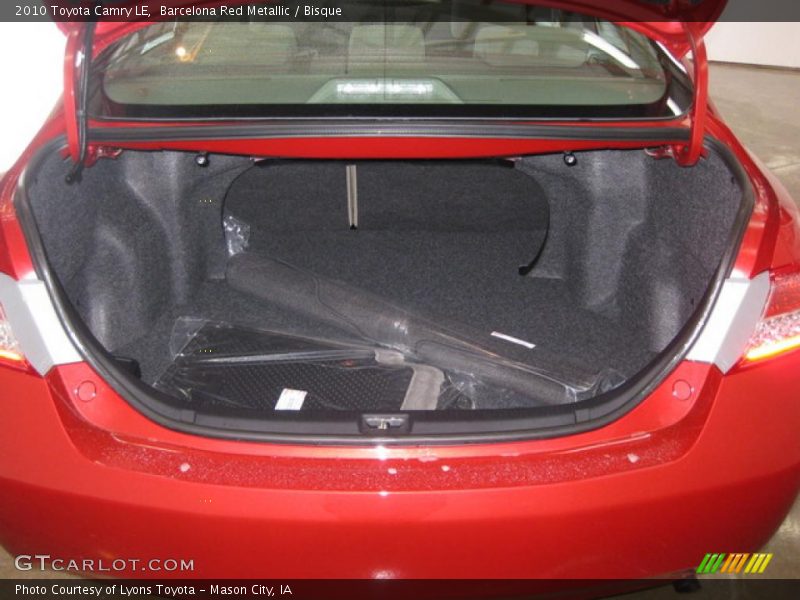 Barcelona Red Metallic / Bisque 2010 Toyota Camry LE