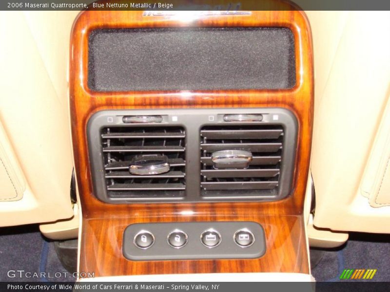 Blue Nettuno Metallic / Beige 2006 Maserati Quattroporte
