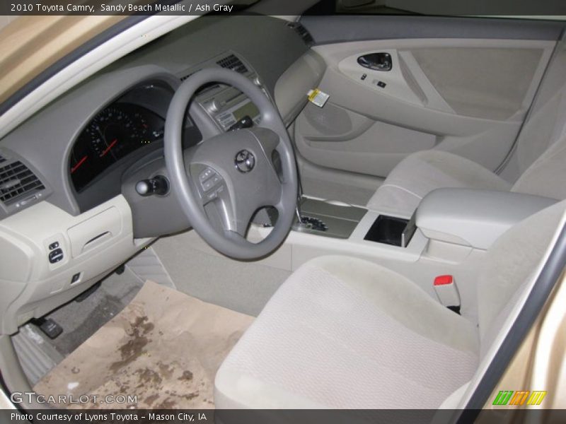 Sandy Beach Metallic / Ash Gray 2010 Toyota Camry