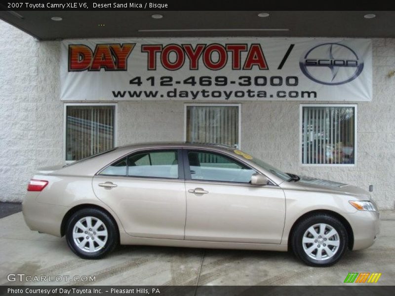 Desert Sand Mica / Bisque 2007 Toyota Camry XLE V6