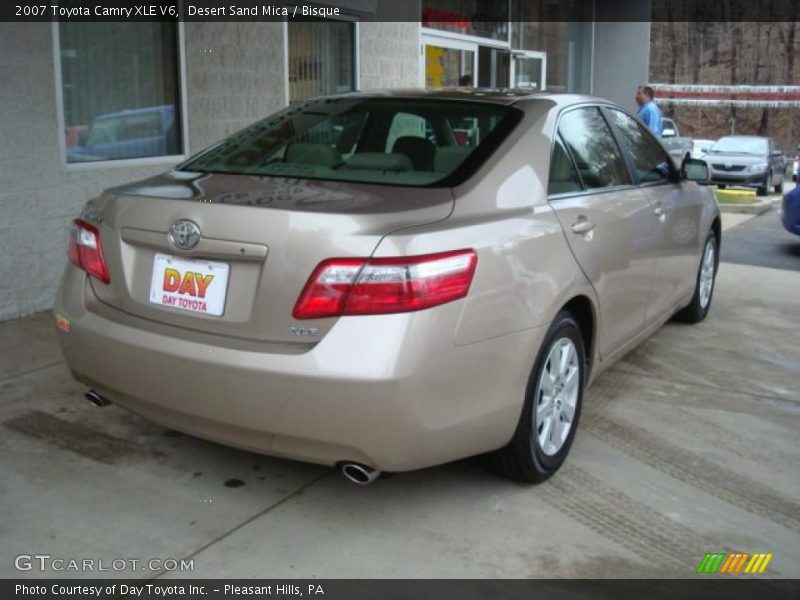 Desert Sand Mica / Bisque 2007 Toyota Camry XLE V6