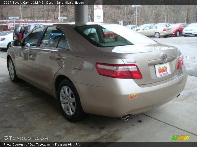 Desert Sand Mica / Bisque 2007 Toyota Camry XLE V6