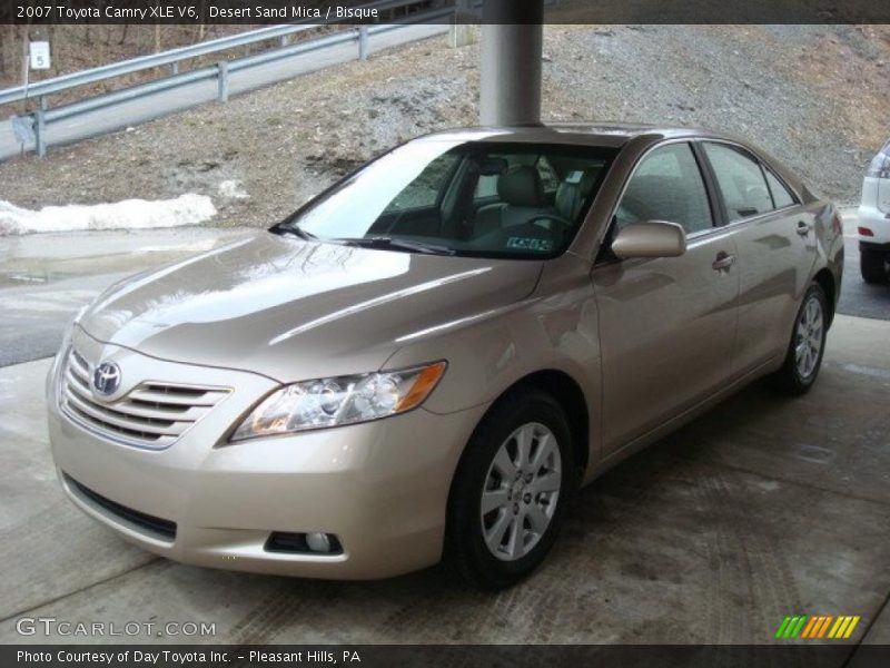 Desert Sand Mica / Bisque 2007 Toyota Camry XLE V6