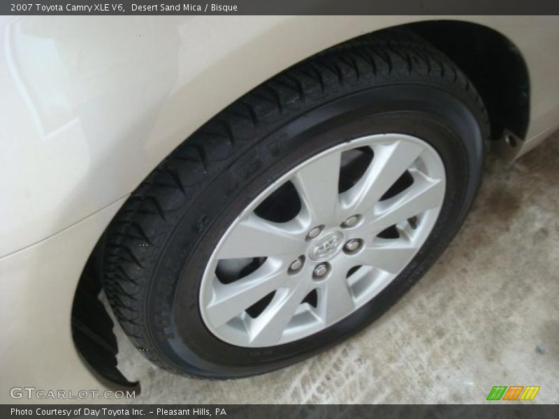 Desert Sand Mica / Bisque 2007 Toyota Camry XLE V6