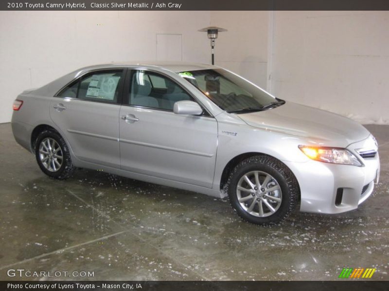 Classic Silver Metallic / Ash Gray 2010 Toyota Camry Hybrid