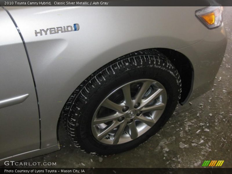 Classic Silver Metallic / Ash Gray 2010 Toyota Camry Hybrid