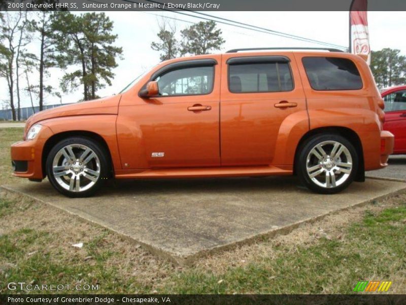 Sunburst Orange II Metallic / Ebony Black/Gray 2008 Chevrolet HHR SS