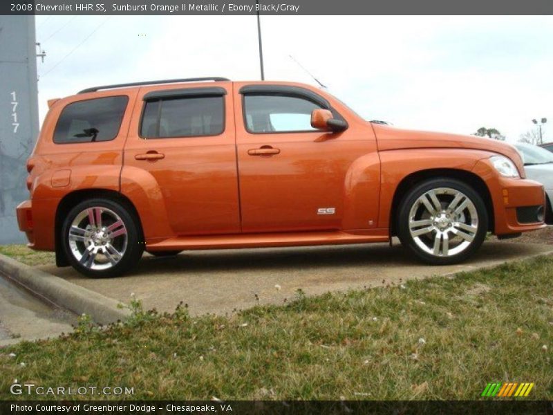 Sunburst Orange II Metallic / Ebony Black/Gray 2008 Chevrolet HHR SS