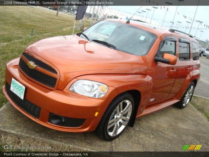 Sunburst Orange II Metallic / Ebony Black/Gray 2008 Chevrolet HHR SS