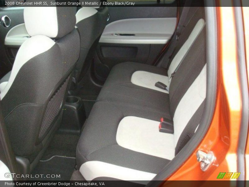 Sunburst Orange II Metallic / Ebony Black/Gray 2008 Chevrolet HHR SS