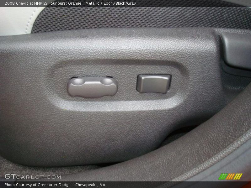 Sunburst Orange II Metallic / Ebony Black/Gray 2008 Chevrolet HHR SS