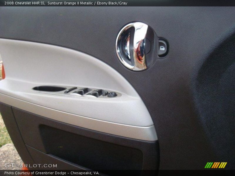 Sunburst Orange II Metallic / Ebony Black/Gray 2008 Chevrolet HHR SS