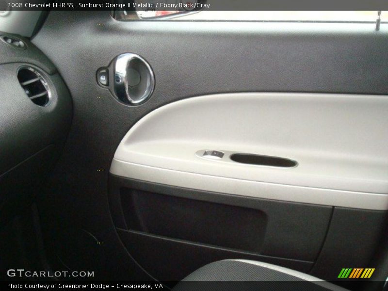 Sunburst Orange II Metallic / Ebony Black/Gray 2008 Chevrolet HHR SS