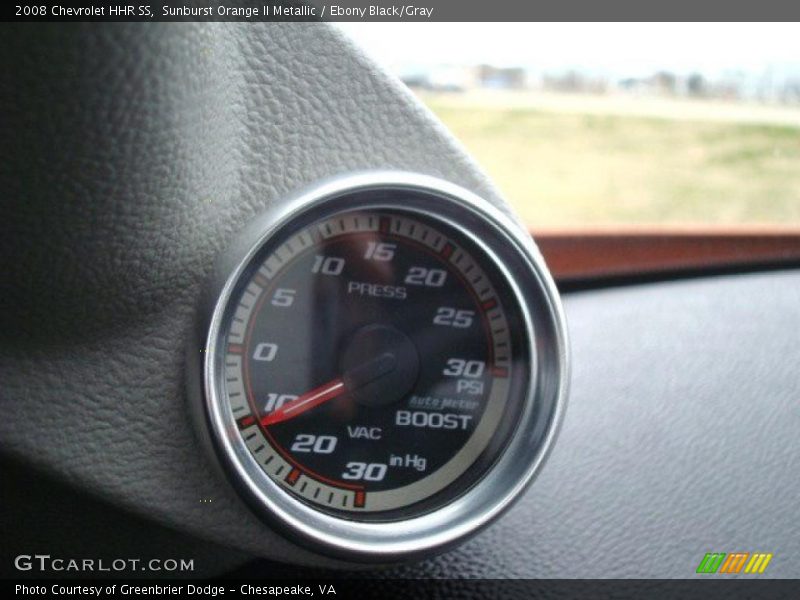 Sunburst Orange II Metallic / Ebony Black/Gray 2008 Chevrolet HHR SS