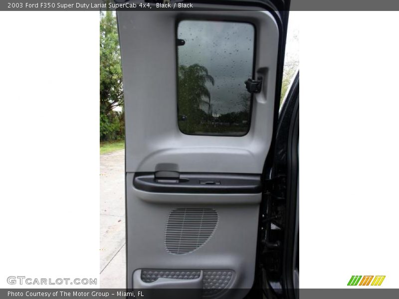 Black / Black 2003 Ford F350 Super Duty Lariat SuperCab 4x4