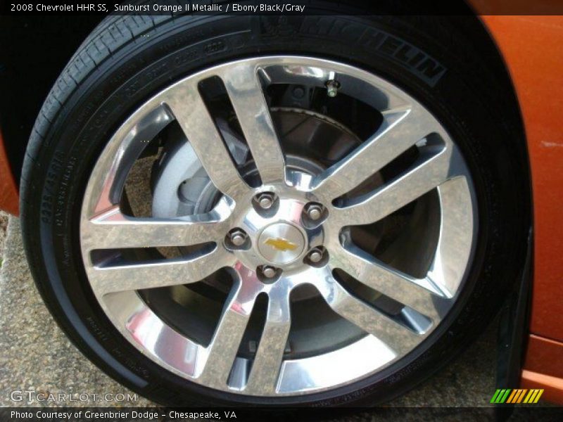 Sunburst Orange II Metallic / Ebony Black/Gray 2008 Chevrolet HHR SS