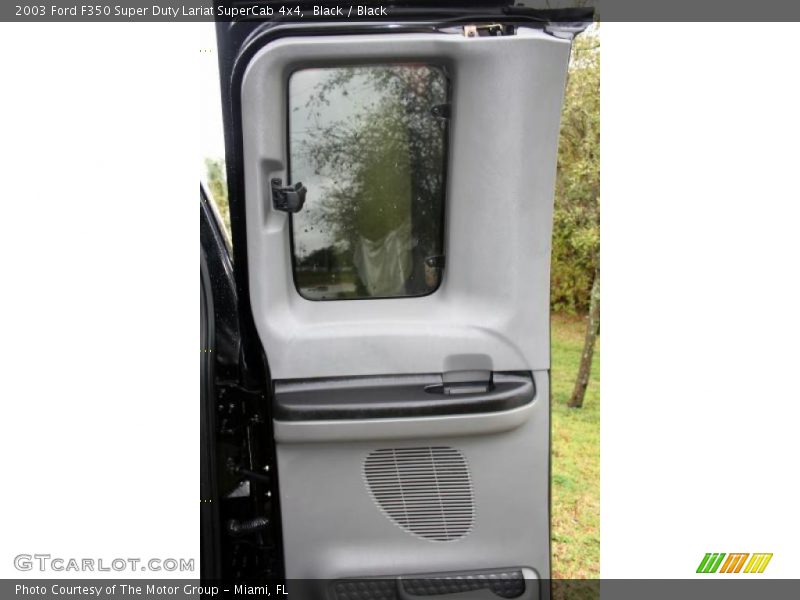 Black / Black 2003 Ford F350 Super Duty Lariat SuperCab 4x4