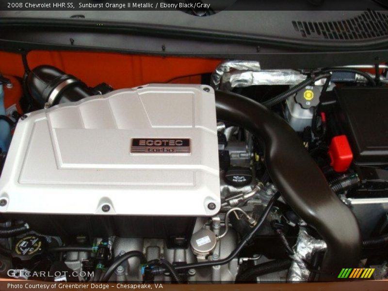 Sunburst Orange II Metallic / Ebony Black/Gray 2008 Chevrolet HHR SS