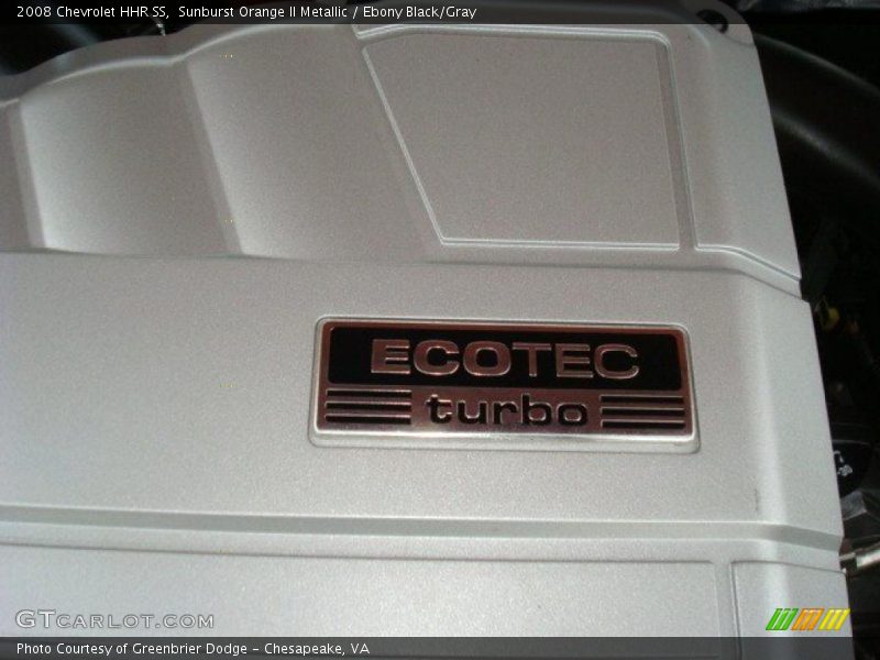 Sunburst Orange II Metallic / Ebony Black/Gray 2008 Chevrolet HHR SS