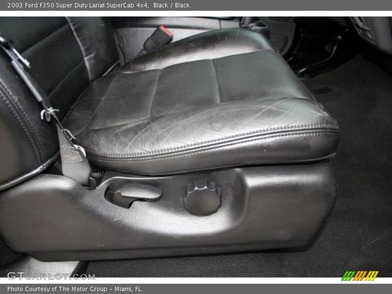 Black / Black 2003 Ford F350 Super Duty Lariat SuperCab 4x4