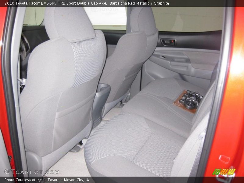 Barcelona Red Metallic / Graphite 2010 Toyota Tacoma V6 SR5 TRD Sport Double Cab 4x4