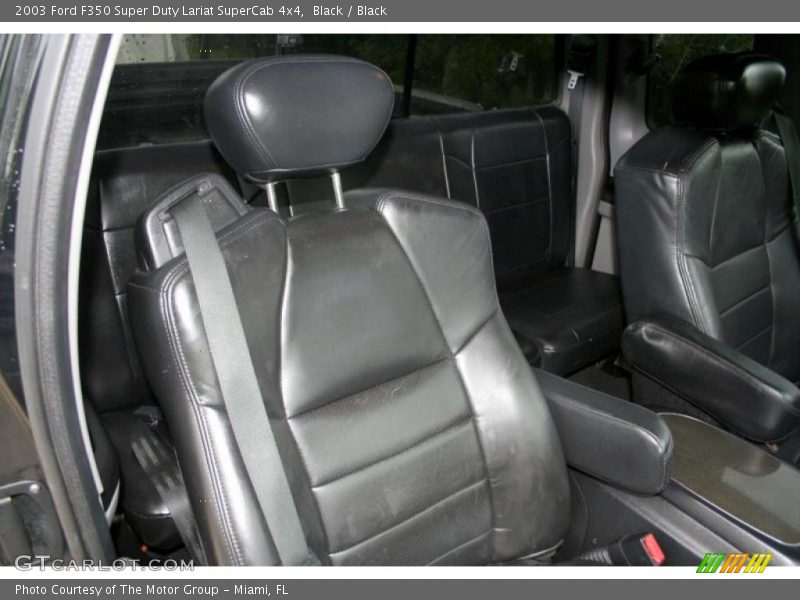 Black / Black 2003 Ford F350 Super Duty Lariat SuperCab 4x4