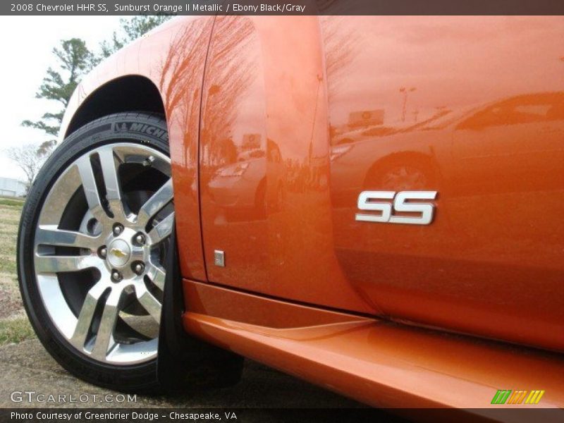 Sunburst Orange II Metallic / Ebony Black/Gray 2008 Chevrolet HHR SS