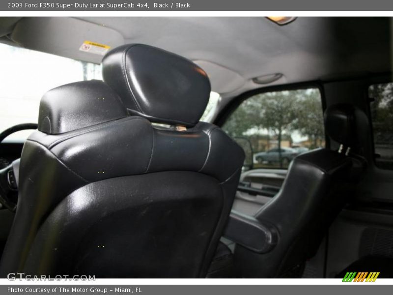Black / Black 2003 Ford F350 Super Duty Lariat SuperCab 4x4