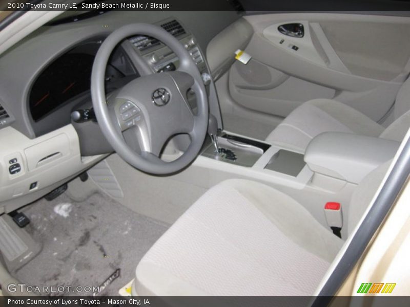 Sandy Beach Metallic / Bisque 2010 Toyota Camry LE