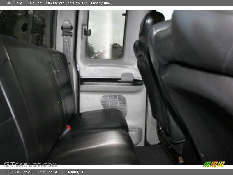 Black / Black 2003 Ford F350 Super Duty Lariat SuperCab 4x4