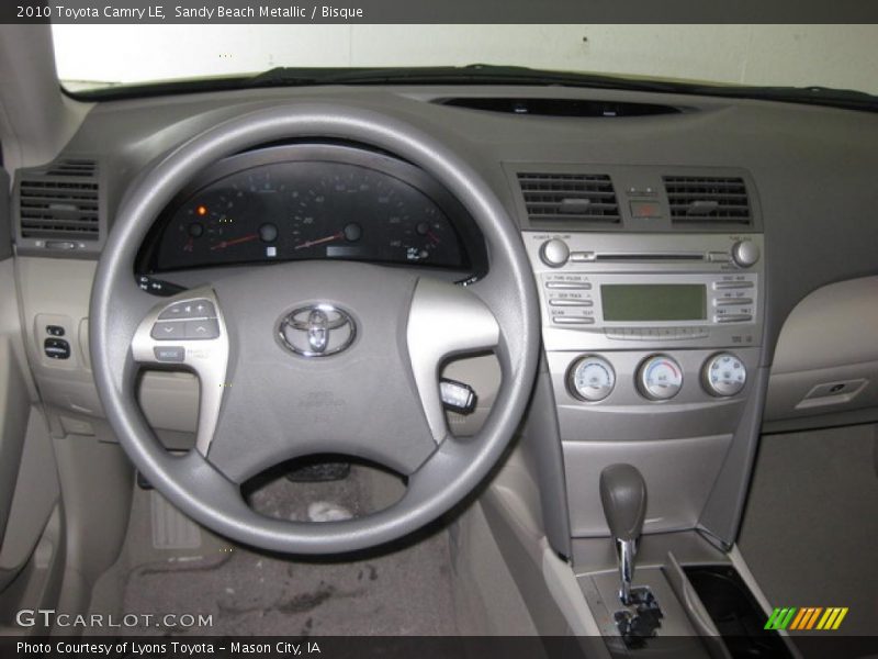 Sandy Beach Metallic / Bisque 2010 Toyota Camry LE
