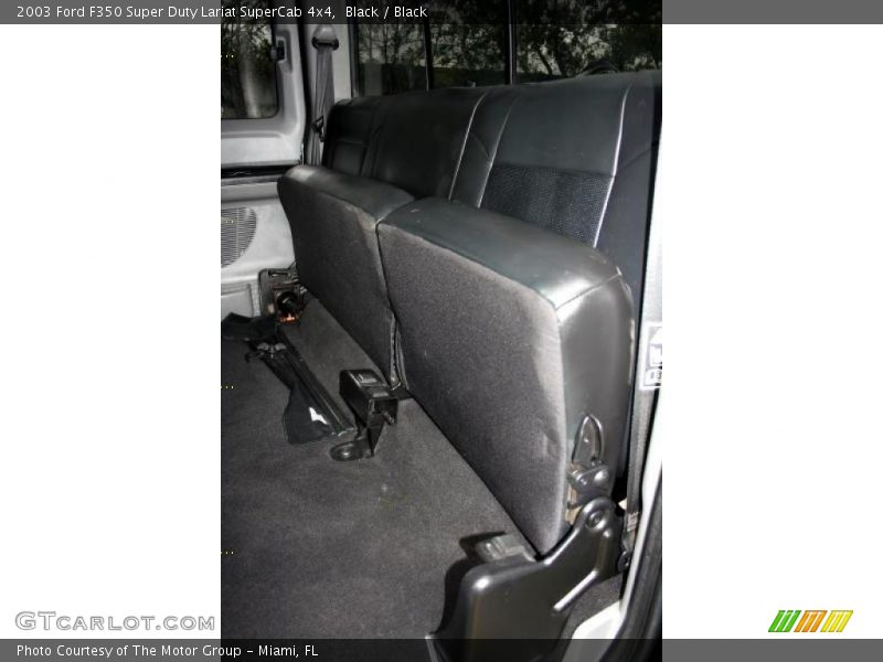 Black / Black 2003 Ford F350 Super Duty Lariat SuperCab 4x4