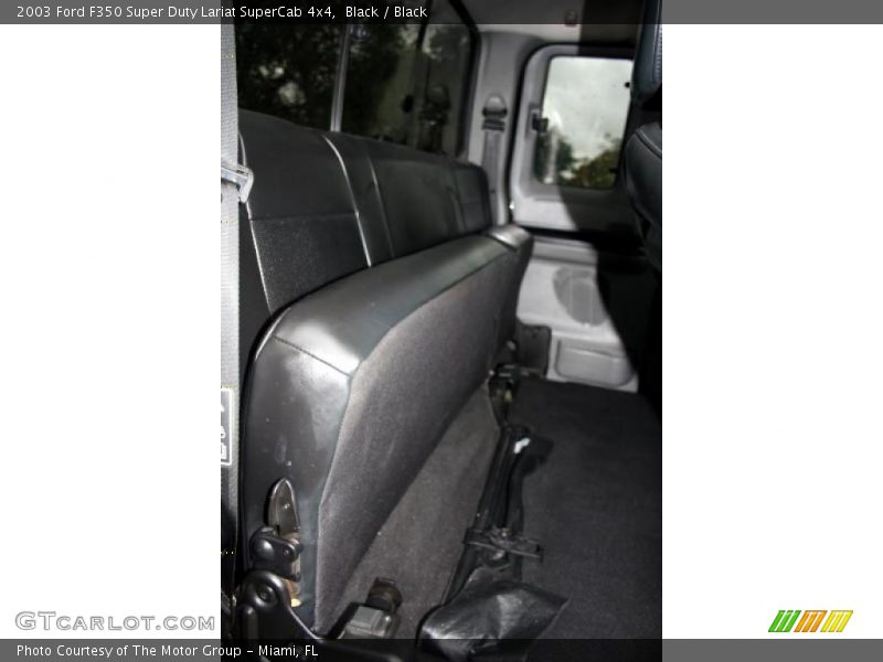 Black / Black 2003 Ford F350 Super Duty Lariat SuperCab 4x4