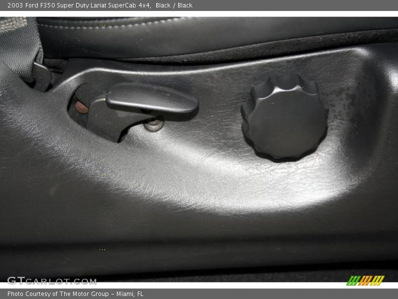 Black / Black 2003 Ford F350 Super Duty Lariat SuperCab 4x4