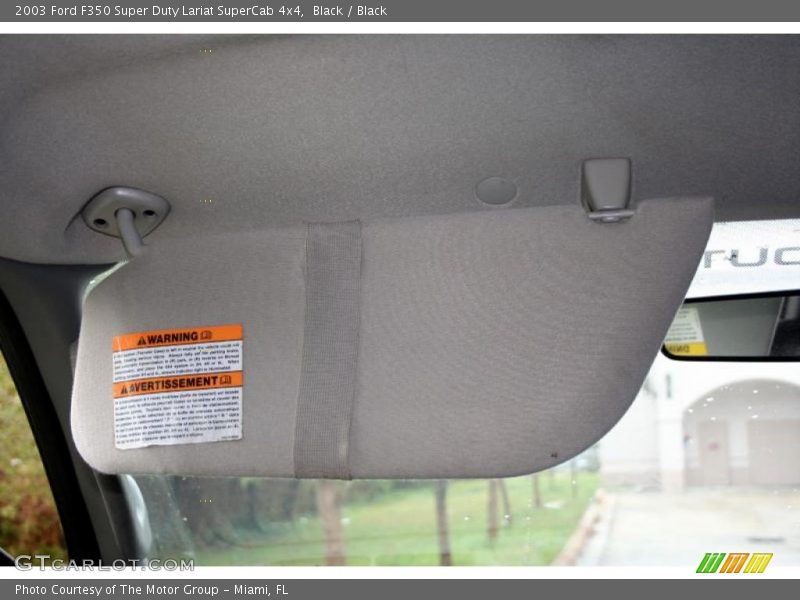 Black / Black 2003 Ford F350 Super Duty Lariat SuperCab 4x4