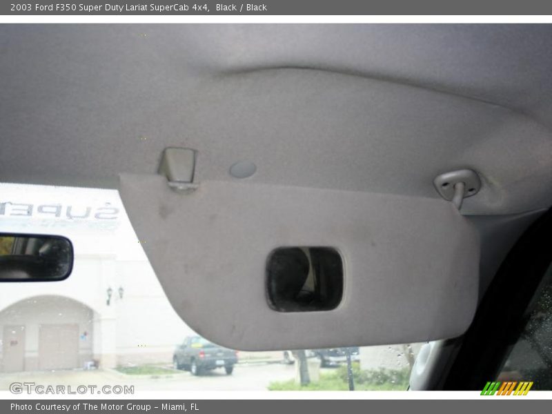 Black / Black 2003 Ford F350 Super Duty Lariat SuperCab 4x4